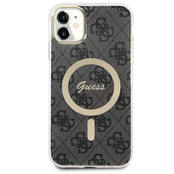 Guess 4G MagSafe dėklas iPhone 11 – juodas -- iPhone 11