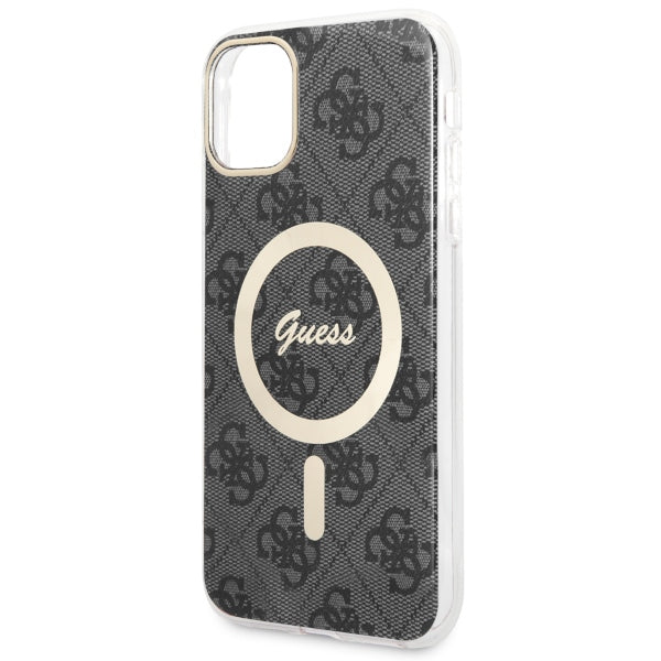 Guess 4G MagSafe dėklas iPhone 11 – juodas -- iPhone 11