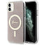 Guess 4G MagSafe dėklas iPhone 11 – rožinis -- iPhone 11