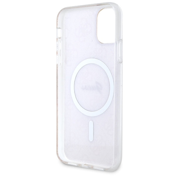 Guess 4G MagSafe dėklas iPhone 11 – rožinis -- iPhone 11