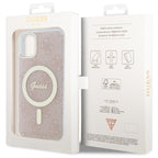 Guess 4G MagSafe dėklas iPhone 11 – rožinis -- iPhone 11