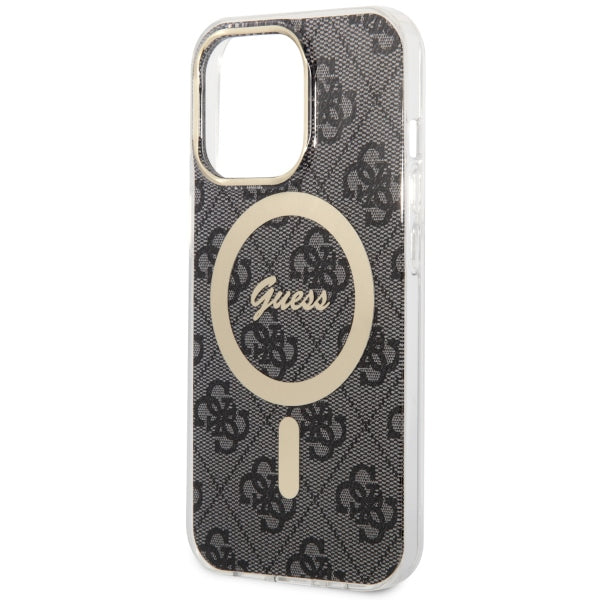 Guess MagSafe dėklas iPhone 13/13 Pro – juodas