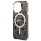 Guess MagSafe dėklas iPhone 13/13 Pro – juodas