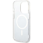 Guess 4G MagSafe dėklas iPhone 14 Pro – juodas