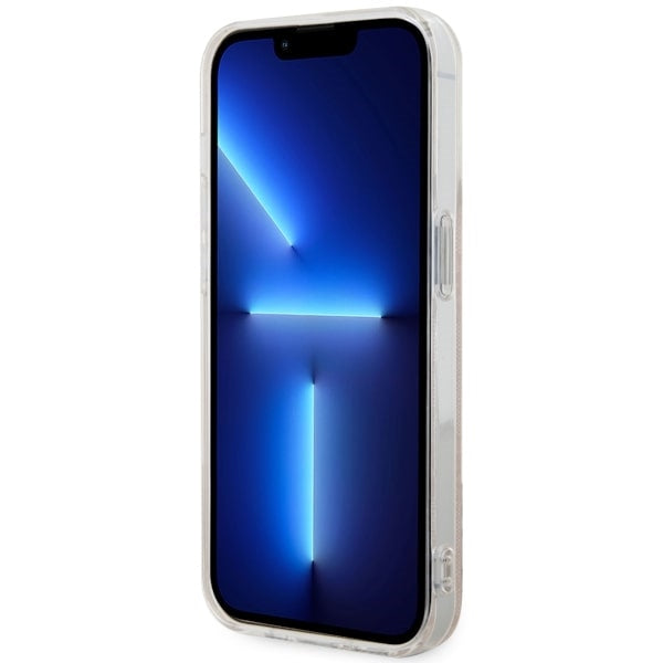 Guess 4G MagSafe dėklas iPhone 14 Pro – rožinis