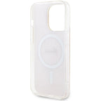 Guess 4G MagSafe dėklas iPhone 14 Pro – rožinis