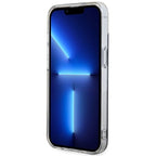Guess Marble MagSafe dėklas iPhone 14 Plus – juodas -- iPhone 14 Plus