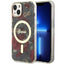Guess Flower MagSafe dėklas iPhone 14 – žalias