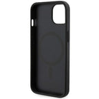 Guess G Cube MagSafe dėklas iPhone 14 – juodas