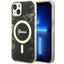 Guess MagSafe dėklas iPhone 14 – juodas marmuras