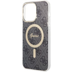 Guess MagSafe dėklas iPhone 14 Pro Max – juodas