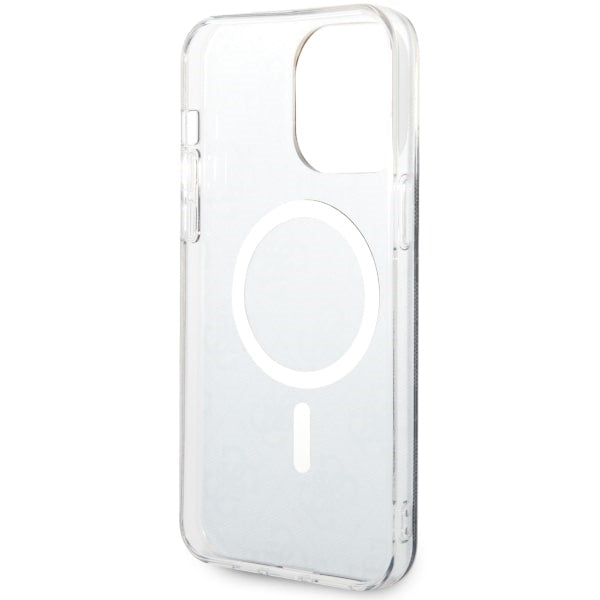 Guess MagSafe dėklas iPhone 14 Pro Max – juodas