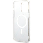 Guess 4G MagSafe dėklas iPhone 14 Pro Max – rudas