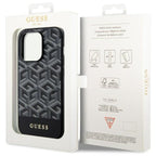 Guess MagSafe dėklas iPhone 14 Pro Max – juodas