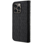 Karl Lagerfeld dėklas-knygutė iPhone 14 Pro – juodas