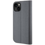 Karl Lagerfeld Saffiano dėklas iPhone 14 – sidabrinis