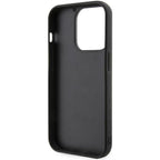 Karl Lagerfeld 3D Rubber Icon dėklas iPhone 14 Pro – juodas -- iPhone 14 Pro