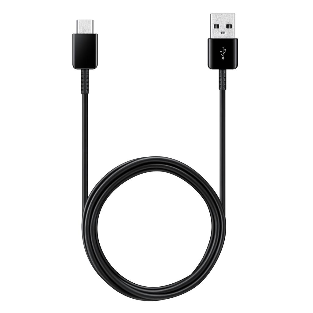Samsung USB C Laidas 480Mbps 5A 1.5m (EP-DG930MBEGWW) - juodas (2 vnt. rinkinys)