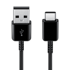 Samsung USB C Laidas 480Mbps 5A 1.5m (EP-DG930MBEGWW) - juodas (2 vnt. rinkinys)