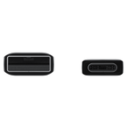 Samsung USB C Laidas 480Mbps 5A 1.5m (EP-DG930MBEGWW) - juodas (2 vnt. rinkinys)