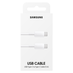 Samsung laidas USB-C - USB-C EP-DN975BWEGWW 5A 480Mb/s 1m baltas