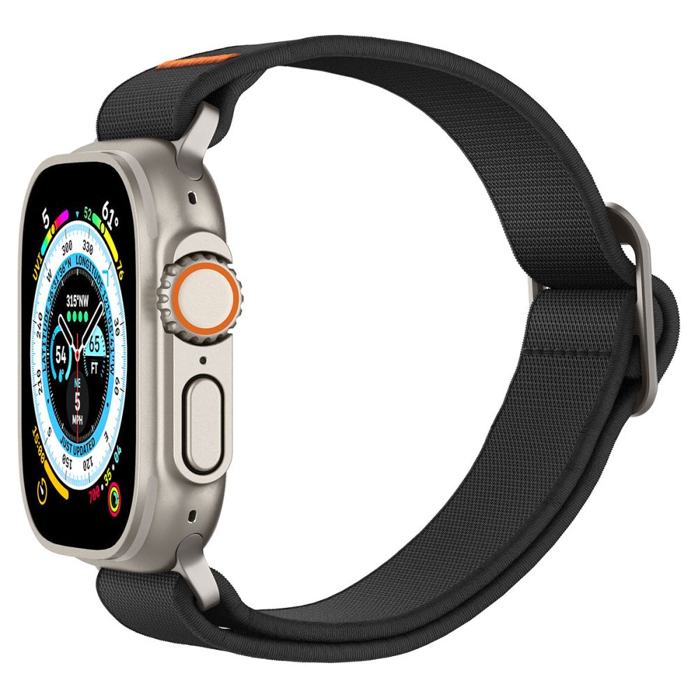 Spigen Fit Lite Ultra apyrankė Apple Watch – juoda