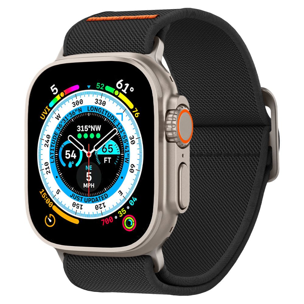 Spigen Fit Lite Ultra apyrankė Apple Watch – juoda