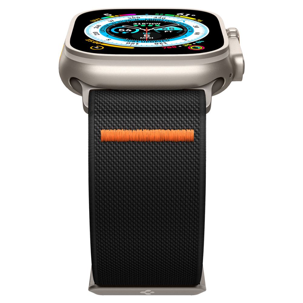 Spigen Fit Lite Ultra apyrankė Apple Watch – juoda