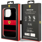 Ferrari MagSafe dėklas iPhone 14 Pro – juodas