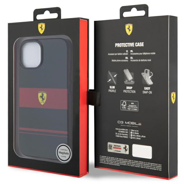 Ferrari MagSafe dėklas iPhone 14 6.1 – juodas