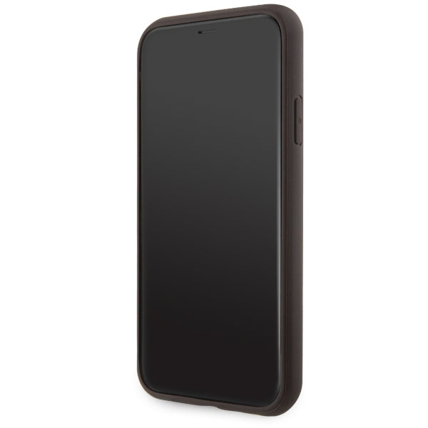 Guess MagSafe dėklas iPhone 11/XR – rudas -- iPhone 11
