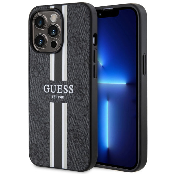 Guess MagSafe dėklas iPhone 13/13 Pro – juodas