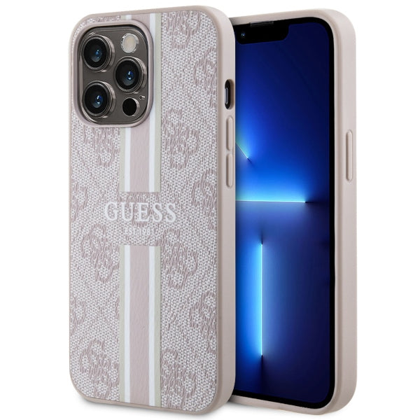 Guess MagSafe dėklas iPhone 13/13 Pro – rožinis