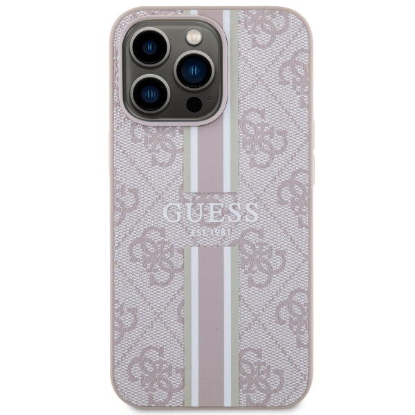 Guess MagSafe dėklas iPhone 13/13 Pro – rožinis