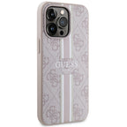 Guess MagSafe dėklas iPhone 13/13 Pro – rožinis