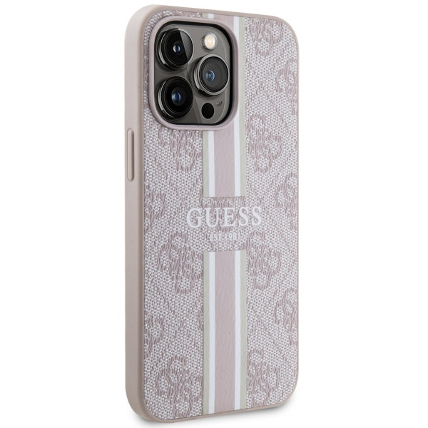 Guess MagSafe dėklas iPhone 13/13 Pro – rožinis
