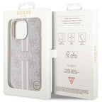 Guess MagSafe dėklas iPhone 13/13 Pro – rožinis