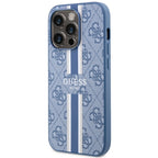 Guess MagSafe dėklas iPhone 14 Pro – mėlynas