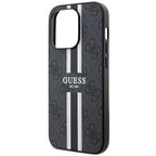 Guess MagSafe dėklas iPhone 14 Pro – juodas