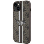 Guess MagSafe dėklas iPhone 14 (6,1") – rudas