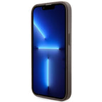 Guess MagSafe dėklas iPhone 14 Pro Max – rudas