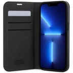 Karl Lagerfeld dėklas knygelė iPhone 14 Pro – sidabrinis
