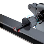 Dudao F5Pro automobilinis telefono laikiklis oro angoms juodas