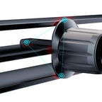 Dudao F5Pro automobilinis telefono laikiklis oro angoms juodas