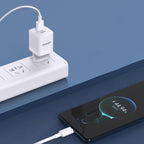 Dudao A13Pro GaN 33W PPS sieninis įkroviklis USB-C/USB, baltas