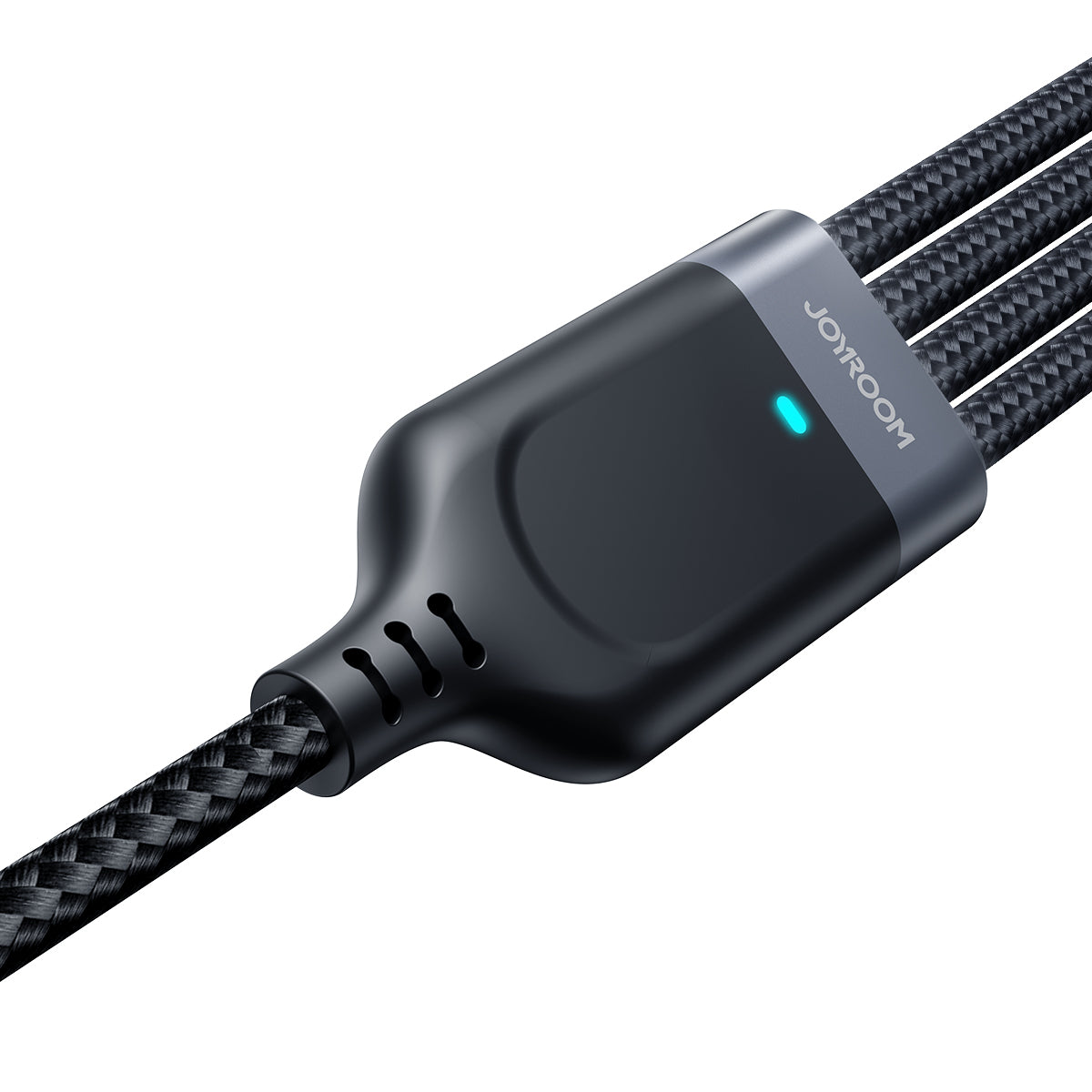 Joyroom laidas Multi-Use Series S-A18 4in1 USB-A - USB-C / USB-C / Lightning / micro USB 1.2m juodas