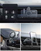Joyroom JR-ZS355 magnetinis automobilinis iPhone laikiklis su MagSafe - juodas