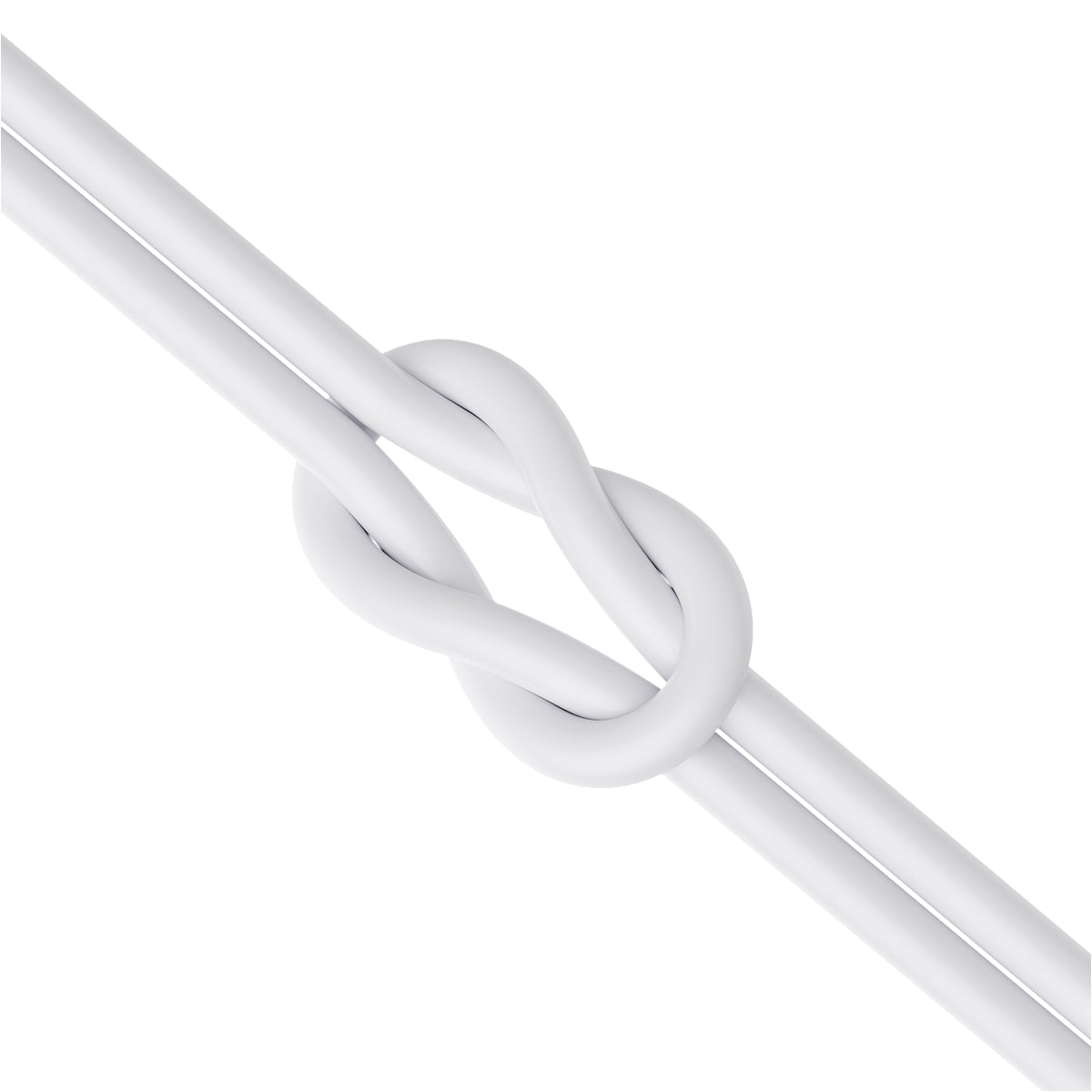Joyroom JR-EW01 į ausis įdedamos laidinės mini lizdo ausinės su nuotolinio valdymo pulteliu – baltos spalvos