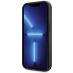 BMW Grip Stand dėklas iPhone 14 Pro Max – juodas -- iPhone 14 Pro Max