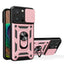 Hybrid Armor Camshield dėklas iPhone 15 Pro – rožinis